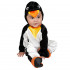 Fantasia Pinguim para Bebês Luxo