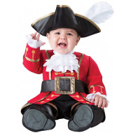 Fantasia Pirata Capitão Gancho Baby Infantil Luxo