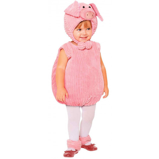 Fantasia Porquinha Rosa Bebê Parmalat Fantasia Porquinha Rosa Bebê Parmalat