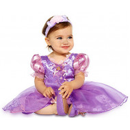 Fantasia Rapunzel Enrolados Bebê Luxo 
