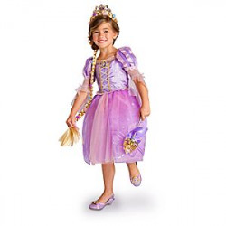 Fantasia Rapunzel Enrolados Disney Infantil