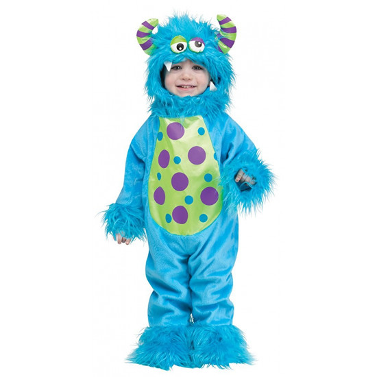 Fantasia Sullivan Sulley Universidade dos Monstros Bebê Luxo Fantasia Sullivan Sulley Universidade dos Monstros Bebê Luxo