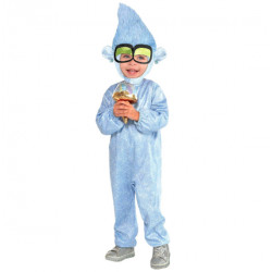 Fantasia Tiny Diamond Trolls Infantil Clássico