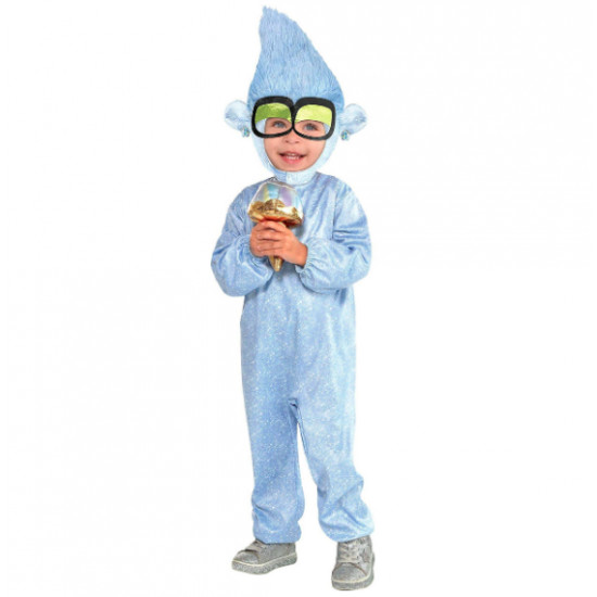 Fantasia Tiny Diamond Trolls Infantil Clássico Fantasia Tiny Diamond Trolls Infantil Clássico