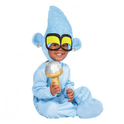 Fantasia Tiny Diamond Trolls Infantil Clássico Bebê