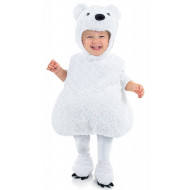Fantasia Urso Polar Clássica Bebê Parmalat