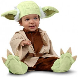 Fantasia Yoda Star Wars Bebê Luxo