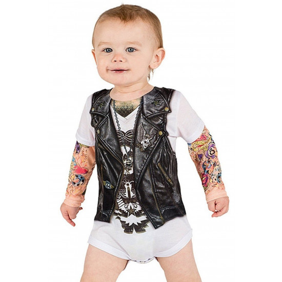 Macacão Motoqueiro Estinto Selvagem Bebê Macacão Motoqueiro Estinto Selvagem Bebê