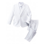 Terno Smoking Branco Bebê Luxo