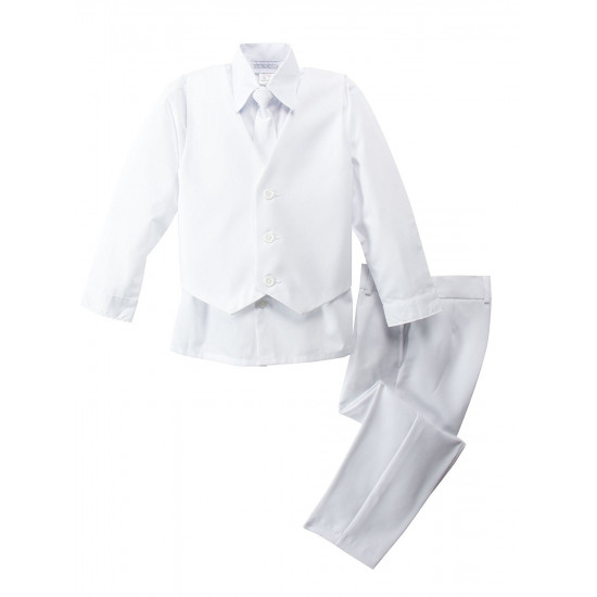 Terno Smoking Branco Bebê Luxo