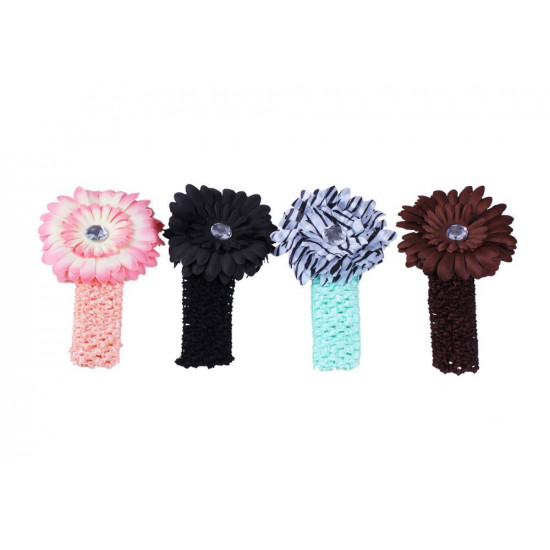 Tiaras de Flores em Cores Variadas