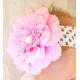 Tiaras de Flores Peonias em Cores Variadas