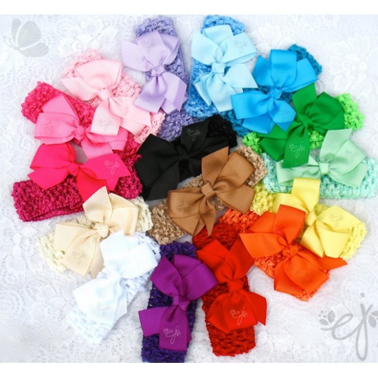 Tiaras de Laços em Cores Variadas
