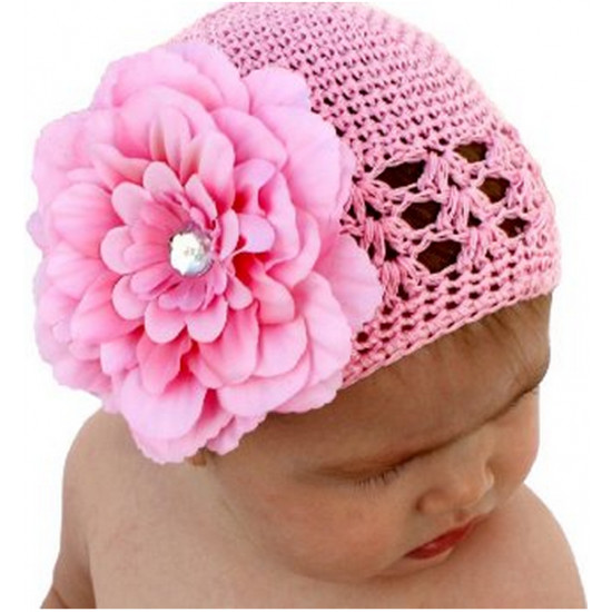 Toucas Flores e Cores Variadas Bebês