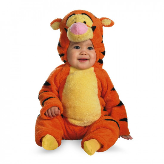 Ursinho Pooh fantasia Luxo Tigre Tigrão Infantil Dupla Face Ursinho Pooh fantasia Luxo Tigre Tigrão Infantil Dupla Face