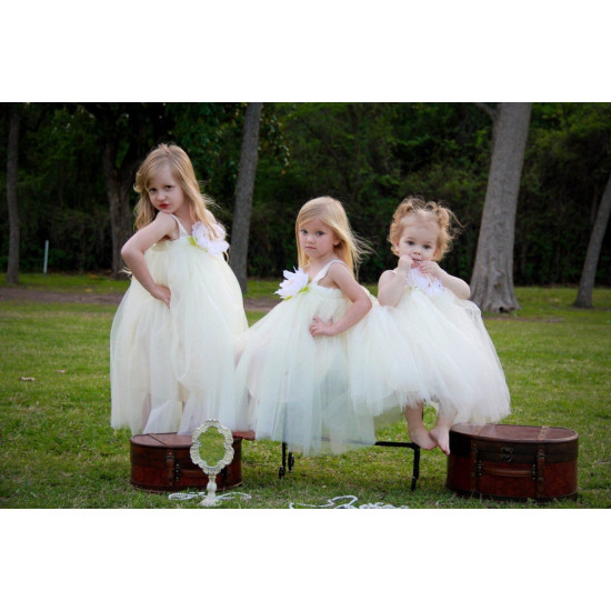 Vestido Bailarina Encantadora Branco Ivory Luxo