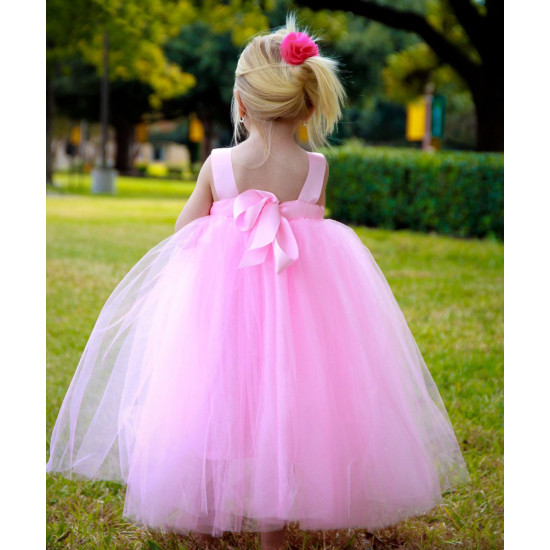 Vestido Bailarina Encantadora Rosa Luxo