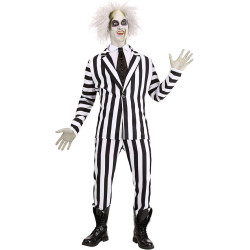 Fantasia Beetlejuice Adulto Clássica
