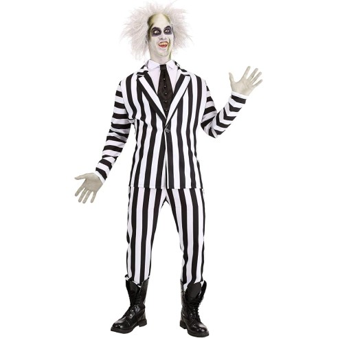 Fantasia Beetlejuice Adulto Clássica