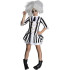 Fantasia Beetlejuice Infantil Luxo Feminino