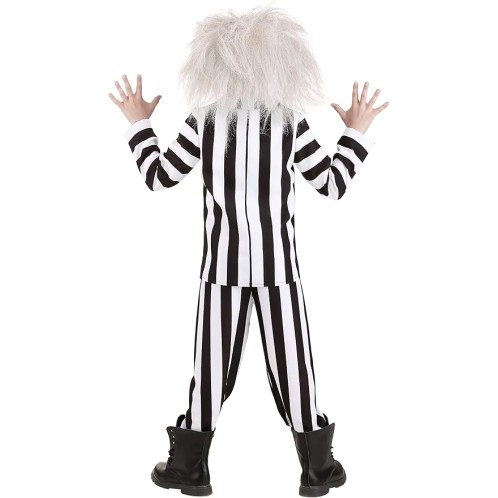 Fantasia Beetlejuice Infantil Luxo Novo Fantasia Beetlejuice Infantil Luxo Novo