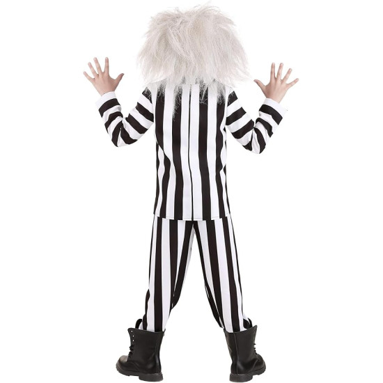 Fantasia Beetlejuice Infantil Luxo Novo Fantasia Beetlejuice Infantil Luxo Novo
