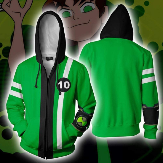 Fantasia Jaqueta Ben 10 Luxo Adulto Fantasia Jaqueta Ben 10 Luxo Adulto