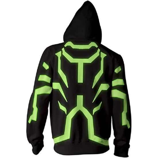 Fantasia Jaqueta Ben 10 Luxo Adulto Ultra Fantasia Jaqueta Ben 10 Luxo Adulto Ultra