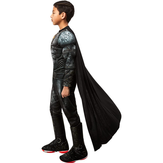 Fantasia Black Adam Infantil Luxo