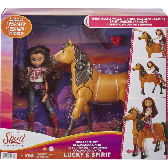 Boneca Lucky e Spirit O Indomável Boneca Lucky e Spirit O Indomável