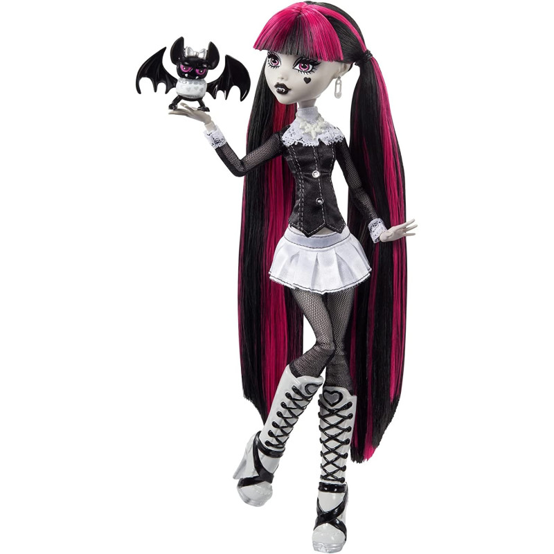 Boneca Monster High Frankie Sten Retrô Black & White - O Espaço