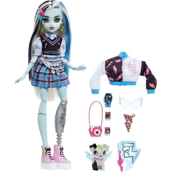 Boneca Monster High Frankie Stein Cachorrinho