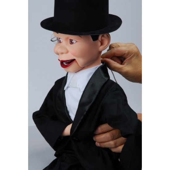 Boneco Ventríloquo Charlie McCarthy Luxo Boneco Ventríloquo Charlie McCarthy Luxo