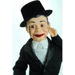 Boneco Ventríloquo Charlie McCarthy Luxo 