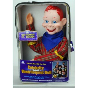 Boneco Ventríloquo Howdy Doody Dummy Luxo Boneco Ventríloquo Howdy Doody Dummy Luxo