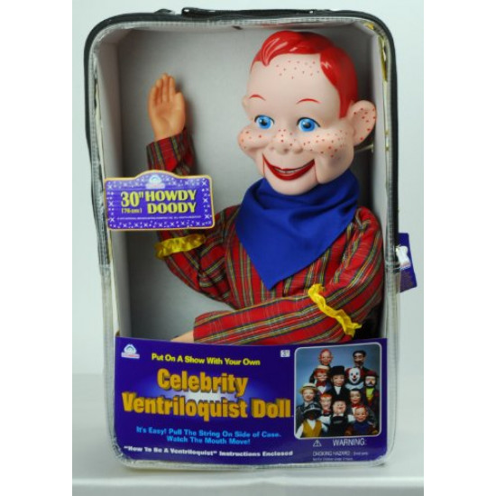Boneco Ventríloquo Howdy Doody Dummy Luxo Boneco Ventríloquo Howdy Doody Dummy Luxo