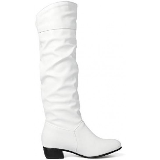 Bota Branca Adulto Saltinho Bota Branca Adulto Saltinho