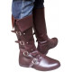 Bota de Couro Adulto Medieval Bota de Couro Adulto Medieval