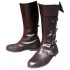 Bota de Couro Adulto Medieval
