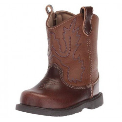 Bota de Cowboy Infantil Luxo Marrom