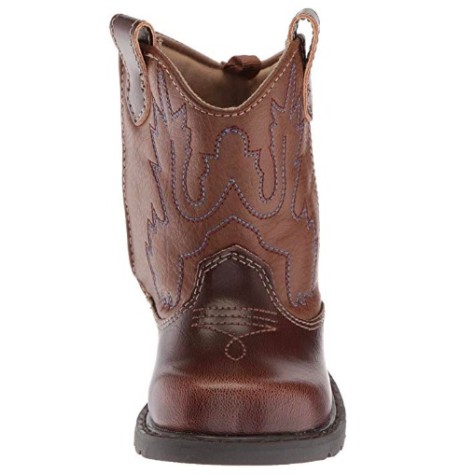 Bota de Cowboy Infantil Luxo Marrom