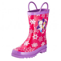 Bota Elsa e Anna Frozen Borracha Infantil