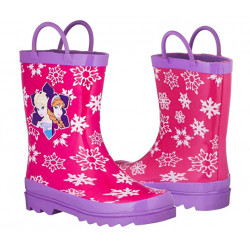 Bota Elsa e Anna Frozen Borracha Infantil