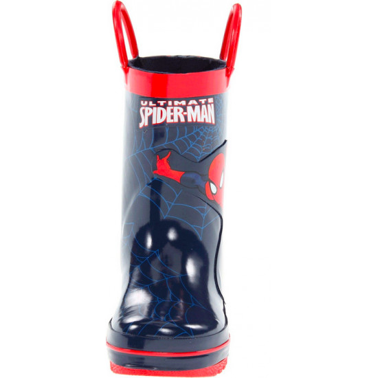 Bota Homem Aranha Borracha Infantil Luxo