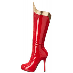 Bota Mulher Maravilha Clássica Plataforma