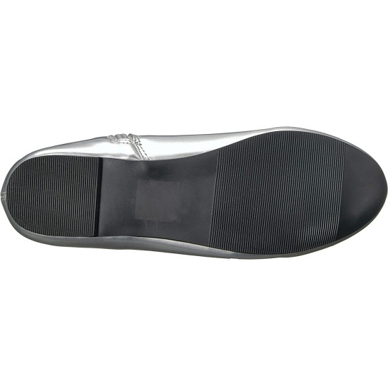 Bota Prateada Dourada Sem Salto