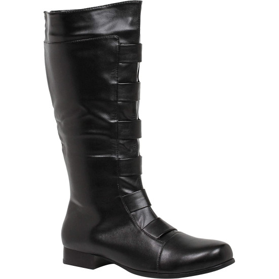 Bota Preta Adulto de Super Herói Bota Preta Adulto de Super Herói