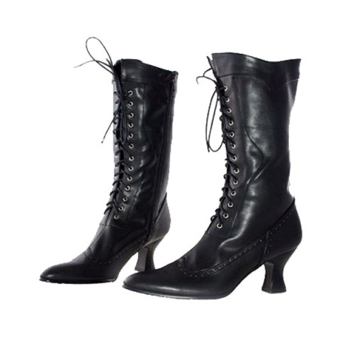 Bota Preta de Amarrar