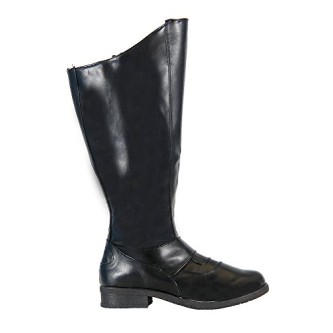 Bota Super Herói Preta Adulto Bota Super Herói Preta Adulto