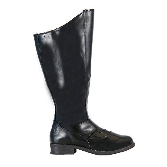 Bota Super Herói Preta Adulto Bota Super Herói Preta Adulto